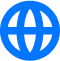 blue globe