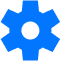 blue gear
